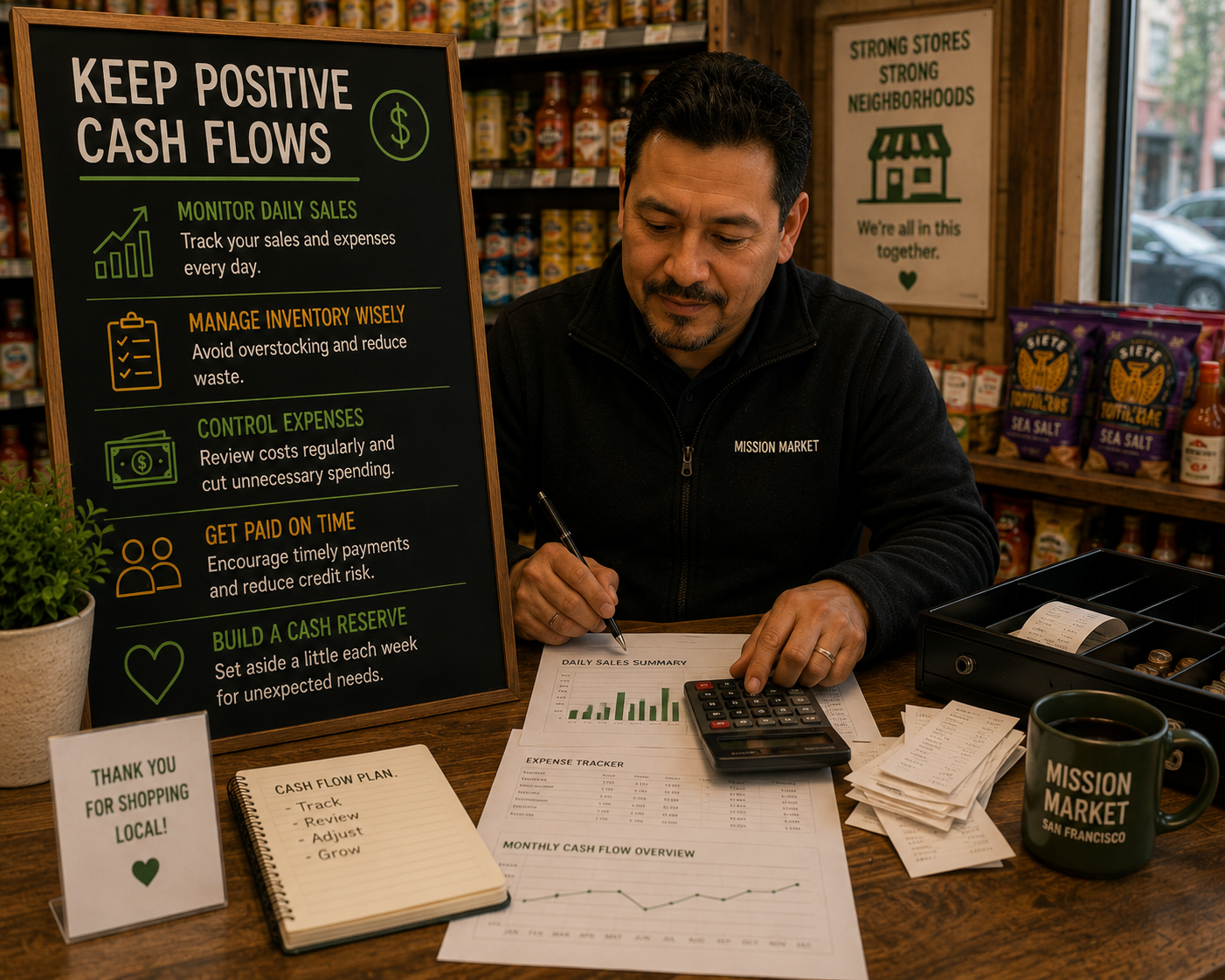 How to Keep Positive Cash Flows